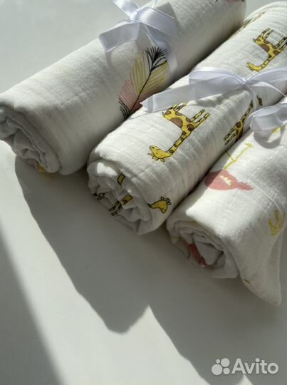 Пеленка муслиновая