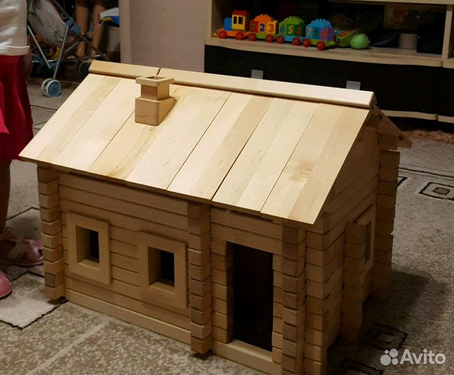 Деревянный конструктор дом который построил Я