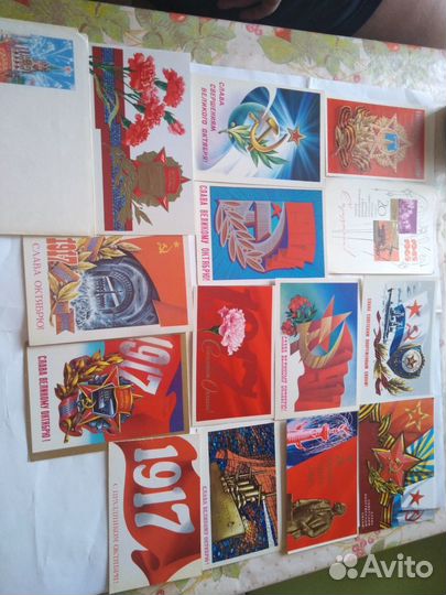 Открытки СССР чистые