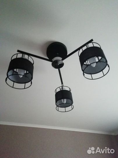 Люстра в стиле Лофт