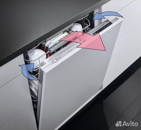 Посудомоечная машина встраиваемая AEG FSK73768P