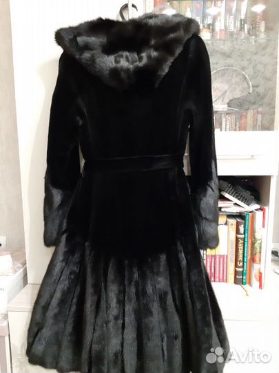 Шуба из норки