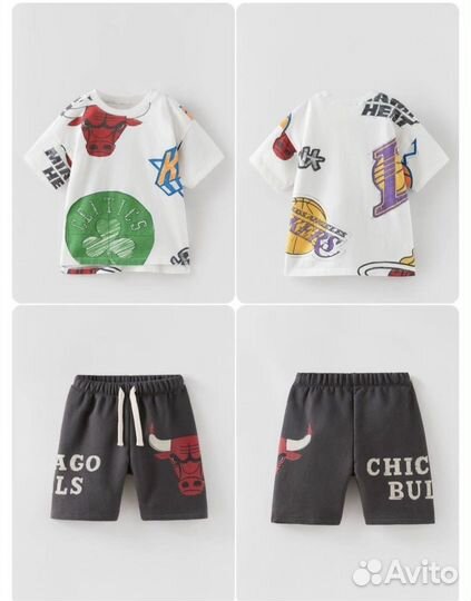Новый костюм Zara Nba Chicago Bull 92, 98