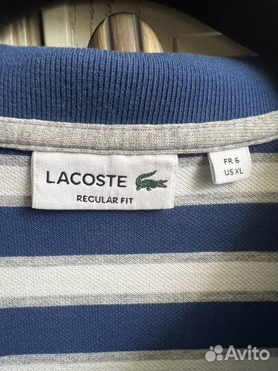 Футболка поло lacoste, размер 58