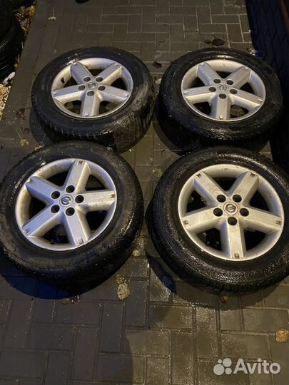 Диски на nissan qashqai r16