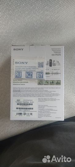 Диктофон sony icd px370