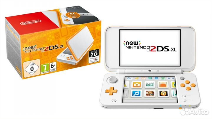 New nintendo 2ds XL прошитая