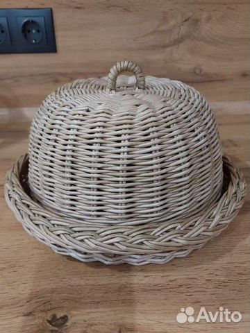 Плетёная корзина для хлеба