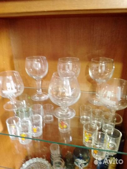 Бокалы стопки фужеры