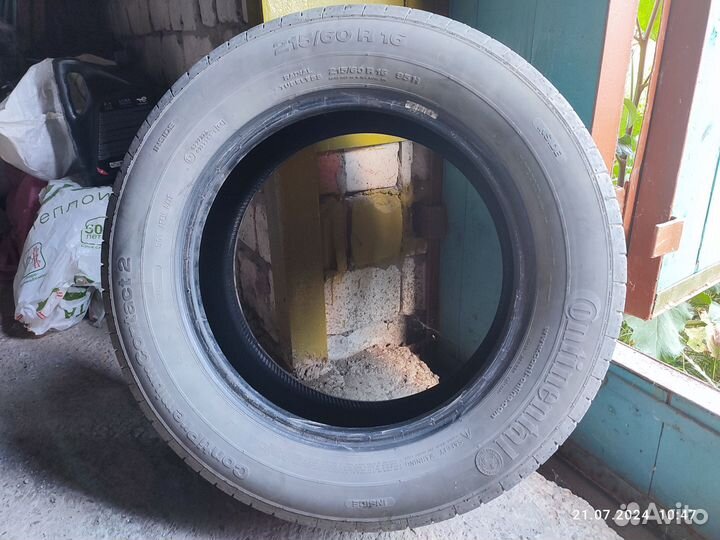 Continental ContiEcoContact 5 215/65 R16 19C