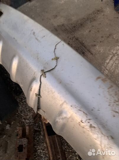 Задний бампер hyundai accent хэтчбек корея