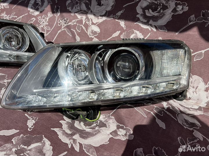 Фара audi A6 C6 рестайлинг 2010