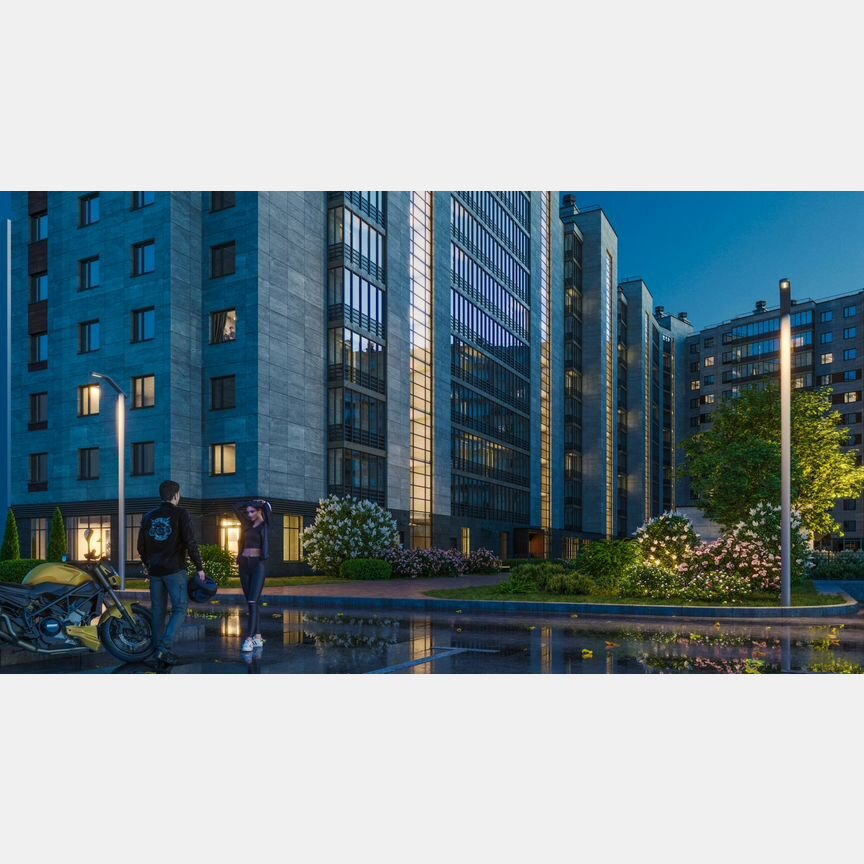 Квартира-студия, 27,2 м², 2/12 эт.