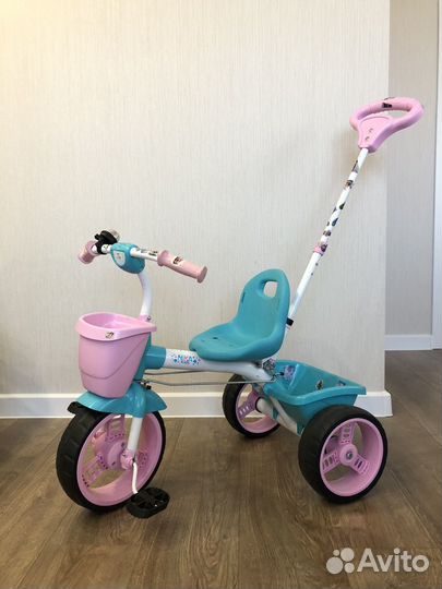 Велосипед трехколесный детский прогулочный
