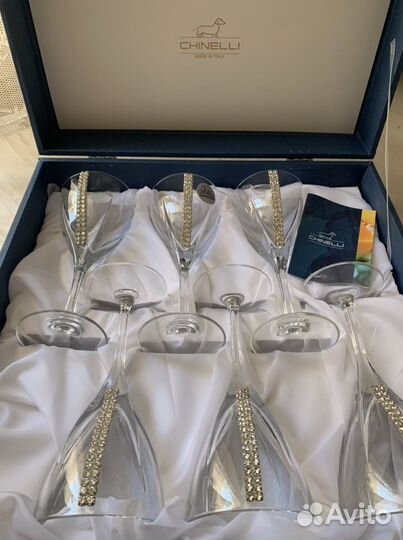 Набор для вина Сваровски Chinelli