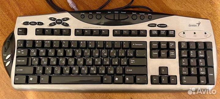 PS/2 клавиатура Genius KL-0210
