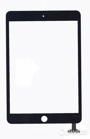Тачскрин iPad mini 3 no IC (A1599, A1600) черное