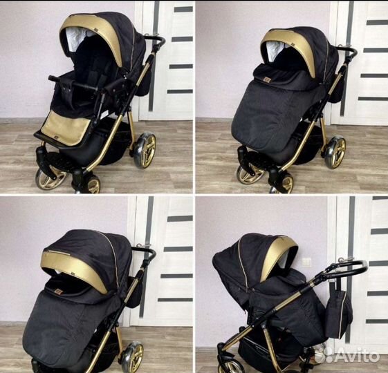 Коляска 3 в 1 adamex reggio