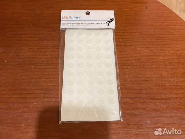 Набор самоклеящихся силиконовых стикеров