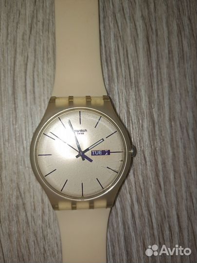 Часы женские swatch Swiss made v8