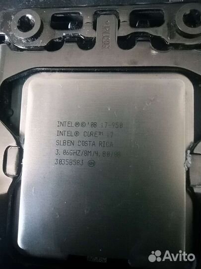 Процессор i7-950 1366 сокет 4 ядра 8 потоков