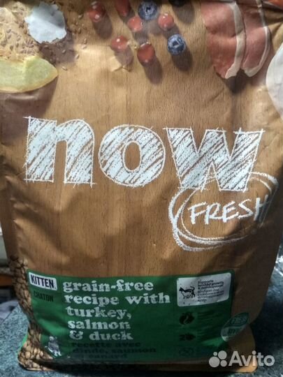 Корм для котят Now Fresh (Канада)