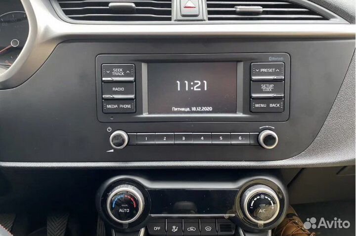 Штатная магнитола kia rio 4