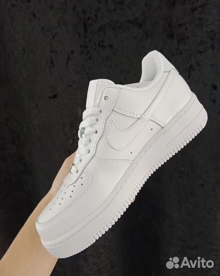 Кроссовки Nike air Force 1 белые