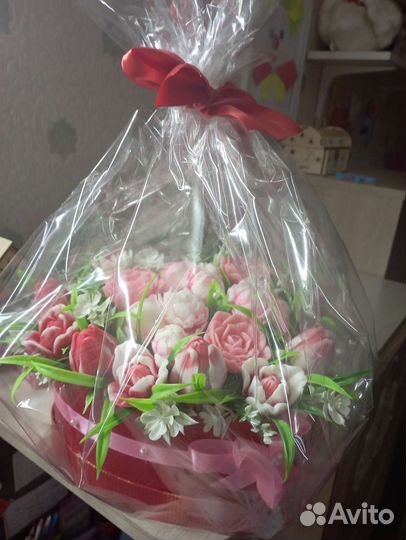 Букеты из мыла ручной работы