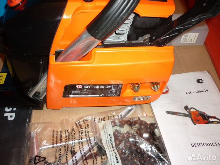 Пила бензиновая цепная Калибр бп – 3000 / 20