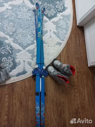 Беговые лыжи детские 140