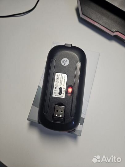 Красивая мышь Wireless Mouse беспроводная аккумуля