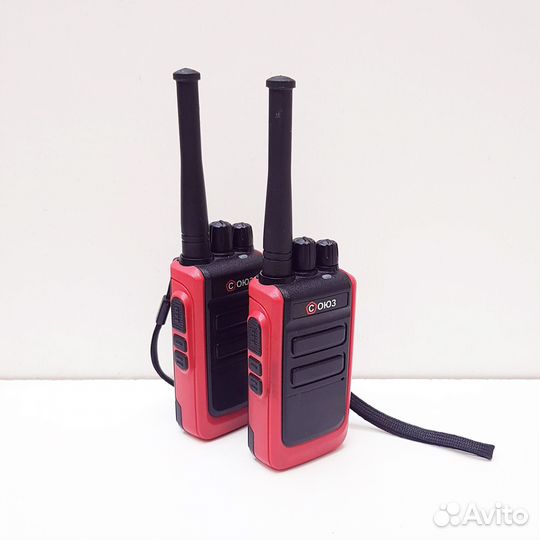 Комплект раций Союз 1х2 красный