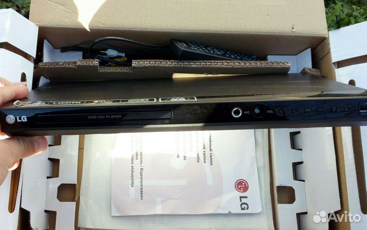 Dvd плеер с караоке lg