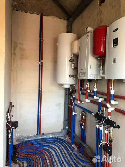 Отопление водоснабжение сантехника тёплый пол