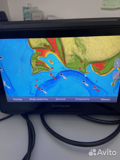 Карты глубин garmin