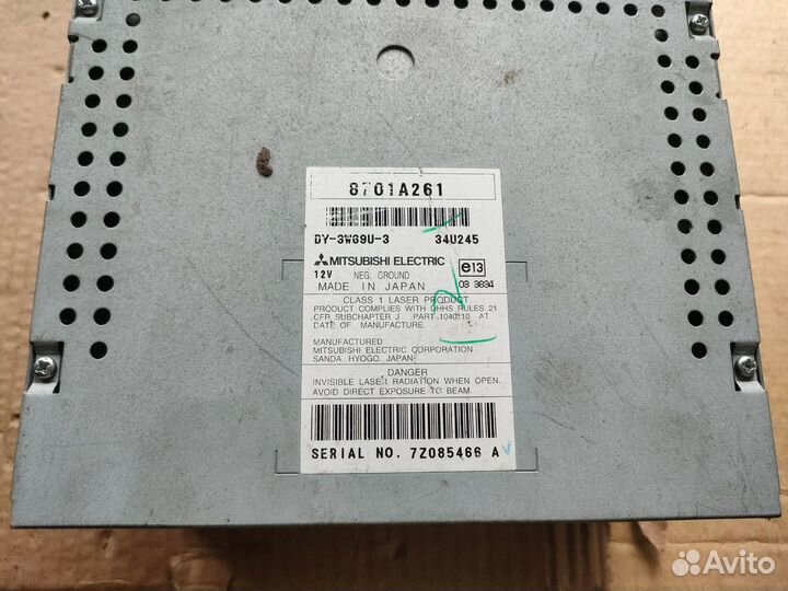 Штатная автомагнитола Mitsubishi Lancer 10