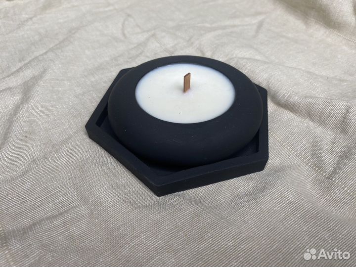 Свеча с подставкой