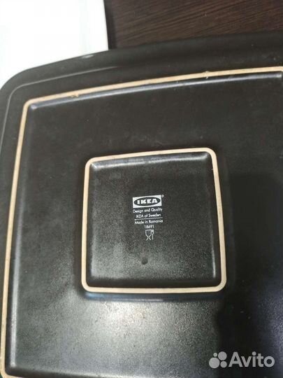 Квадратные тарелки IKEA