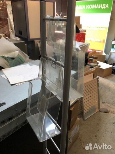 Карман пластиковый А6 / визитница / буклетница