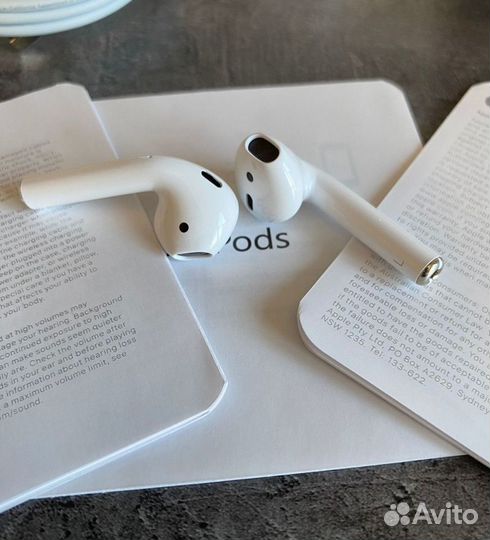 Беспроводные наушники apple airpods 2