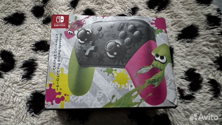 Nintendo switch pro controller splatoon