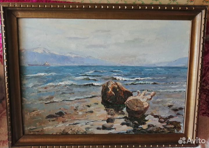 Картина Моря Новороссийска художник Г.Горишного