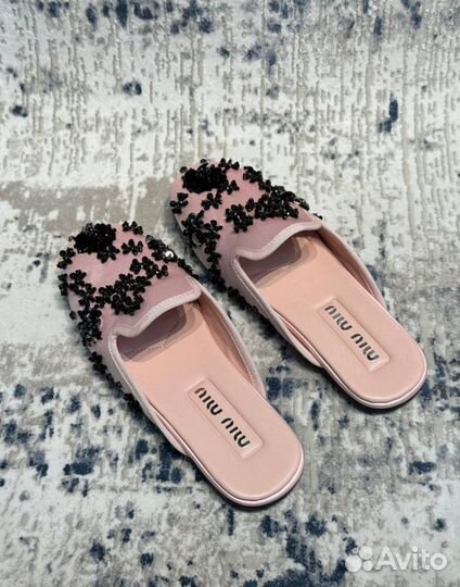 Мюли женские Miu Miu