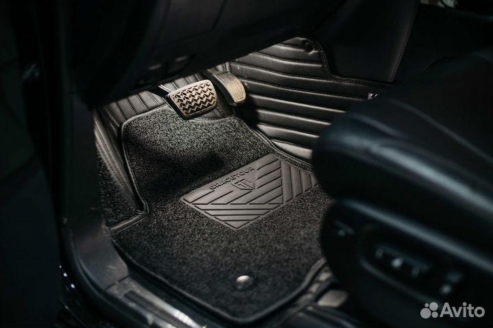 Ковры в салон на lexus LX