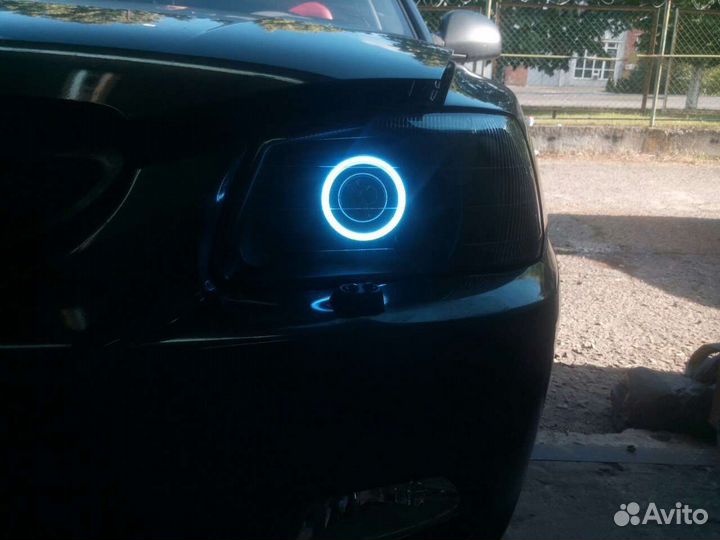 Фары на акцент биксенон, Леды