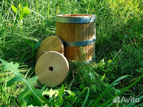 Кадка дубовая 12 л
