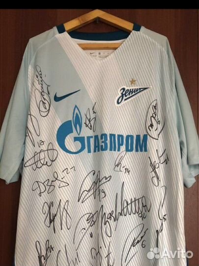Футболка Зенита с росписями