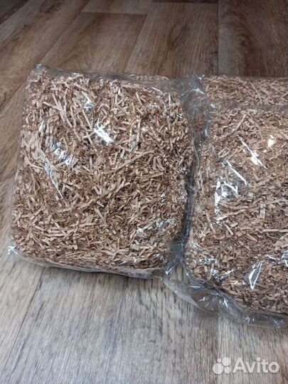 Наполнитель для подарков, крафт бумага