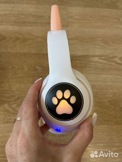 Беспроводные наушники детские новые